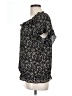Max Studio 100% Polyester Black Short Sleeve Blouse Size L - photo 5
