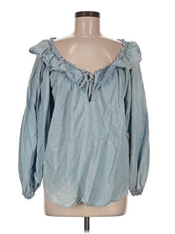 Free People Long Sleeve Blouse (view 1)