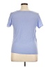 Etam Blue Short Sleeve Top Size XL - photo 2