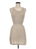 Unbranded 100% Polyester Tan Cocktail Dress Size M - photo 1