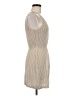 Unbranded 100% Polyester Tan Cocktail Dress Size M - photo 4