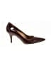 Nine West Burgundy Heels Size 7 1/2 - photo 1