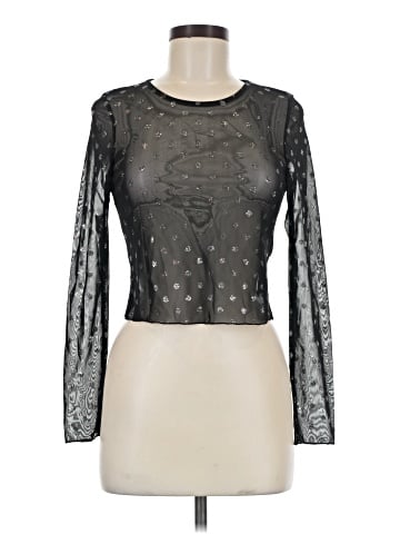 Topshop Long Sleeve Top (view 1)