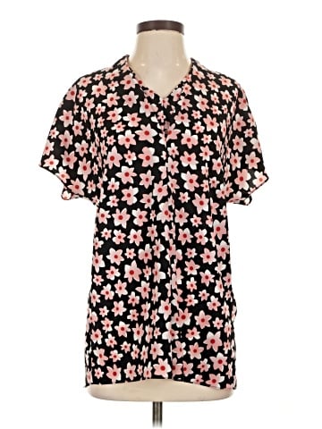 CAbi Short Sleeve Blouse (view 1)