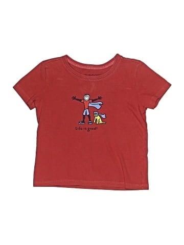 Life Is Good Short Sleeve Top (view 1)