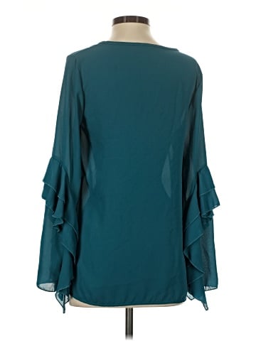 Vision U.S.A. 3/4 Sleeve Blouse (view 2)