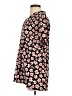 CAbi 100% Polyester Floral Pink Short Sleeve Blouse Size S - photo 5