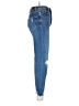 Express Hearts Blue Jeans Size 0R - photo 4