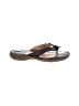 Born 100% Leather Black Flip Flops Size 8 - photo 1