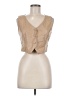 Kirious 100% Polyester Tan Sleeveless Blouse Size M - photo 1