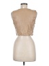 Kirious 100% Polyester Tan Sleeveless Blouse Size M - photo 2