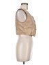Kirious 100% Polyester Tan Sleeveless Blouse Size M - photo 4