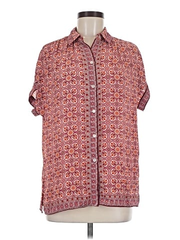Max Studio Short Sleeve Blouse (view 1)
