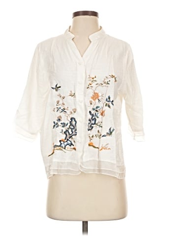 Unbranded 3/4 Sleeve Blouse (view 1)