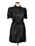 DKNY 100% Polyester Black Casual Dress Size 14 - photo 1