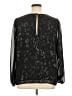 Nine Britton 100% Polyester Black Long Sleeve Blouse Size 1X - photo 2