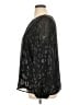 Nine Britton 100% Polyester Black Long Sleeve Blouse Size 1X - photo 5