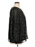 Nine Britton 100% Polyester Black Long Sleeve Blouse Size 1X - photo 4