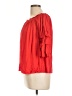 Bailey 44 Red Short Sleeve Blouse Size L - photo 5