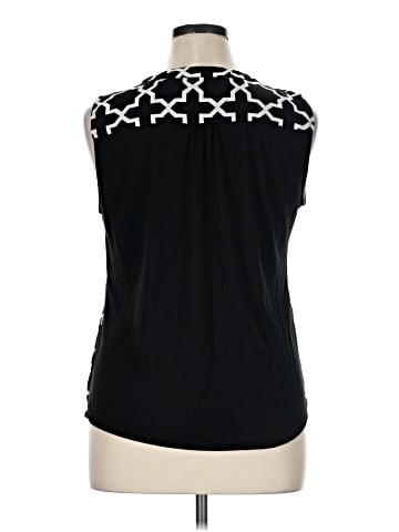 Hanna & Gracie Sleeveless Blouse (view 2)