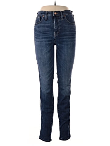 Madewell Tall 10" High-Rise Skinny Jeans in Danny Wash: TENCEL&trade; Denim Edition (view 1)