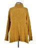 Aerie 100% Polyester Gold Turtleneck Sweater Size M - photo 1
