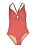 Kona Sol Color Block Red One Piece Swimsuit Size M - photo 1