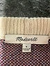 Madewell Print Gray Pullover Sweater Size S - photo 6