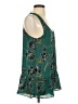 CAbi 100% Polyester Green Sleeveless Blouse Size S - photo 4