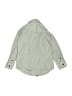 Armani Junior Chevron-herringbone Green Long Sleeve Button-Down Shirt Size 4 - photo 2
