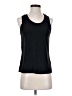Drew 100% Polyester Black Sleeveless Top Size S - photo 1