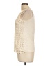 Solitaire Ivory Sleeveless Blouse Size L - photo 5