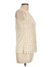 Solitaire Ivory Sleeveless Blouse Size L - photo 4