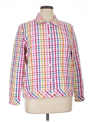 Draper's & Damon's Long Sleeve Button-Down Shirt (view 1)