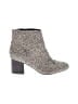 Ann Taylor LOFT Outlet Animal Print Ivory Ankle Boots Size 9 - photo 1