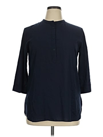 Uniqlo 3/4 Sleeve Blouse (view 1)