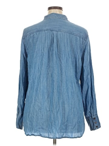 Lands' End Long Sleeve Button-Down Shirt (view 2)