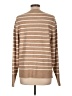 J.Crew Factory Store Stripes Tan Pullover Sweater Size L - photo 2