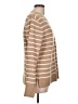 J.Crew Factory Store Stripes Tan Pullover Sweater Size L - photo 4