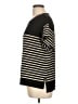 Max Studio Stripes Black Short Sleeve T-Shirt Size L - photo 5
