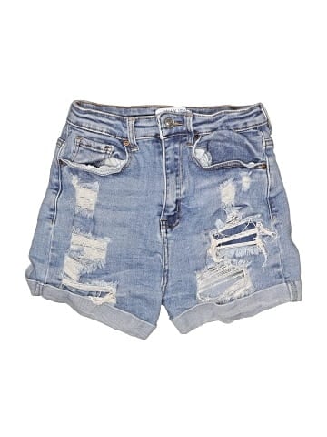 Wax Jean Denim Shorts (view 1)
