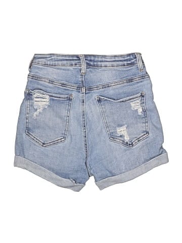 Wax Jean Denim Shorts (view 2)