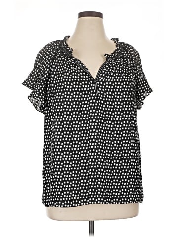 Max Studio Short Sleeve Blouse (view 1)