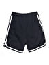 Nike 100% Polyester Stripes Black Athletic Shorts Size M (kids) - photo 2