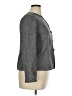 Pendleton Chevron-herringbone Gray Wool Blazer Size 14 Petite - photo 4