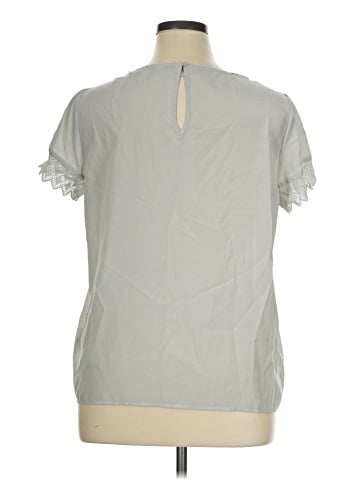 LC Lauren Conrad Short Sleeve Blouse (view 2)