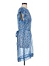 DKNY Print Blue Casual Dress Size S - photo 4