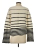 Theory Stripes Ivory Pullover Sweater Size S - photo 2