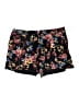 Torrid 100% Rayon Floral Black Shorts Size 4X Plus (4) - photo 1