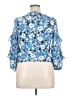 Perseption Concept Blue 3/4 Sleeve Blouse Size XL - photo 2